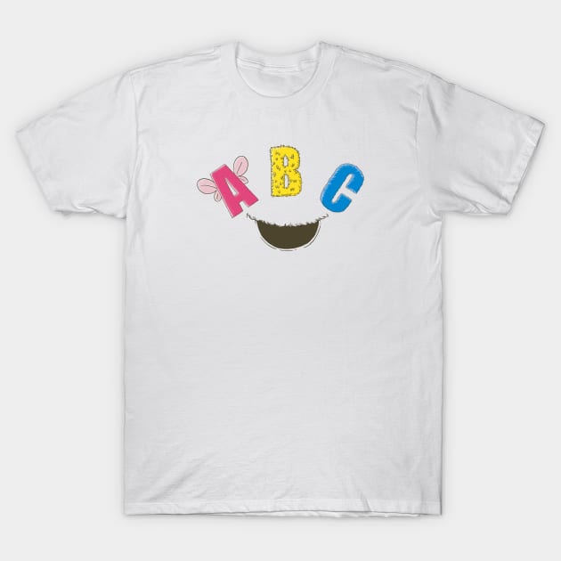 ABC Fun T-Shirt by monochromefrog